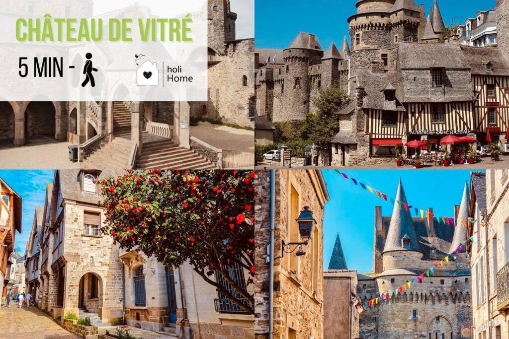 H3 Charmante Maison Sur La Vilaine Pres Du Chateau Vitré المظهر الخارجي الصورة