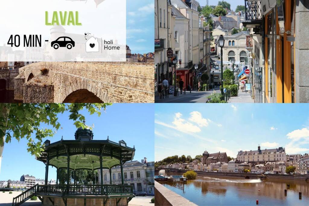 H3 Charmante Maison Sur La Vilaine Pres Du Chateau Vitré المظهر الخارجي الصورة