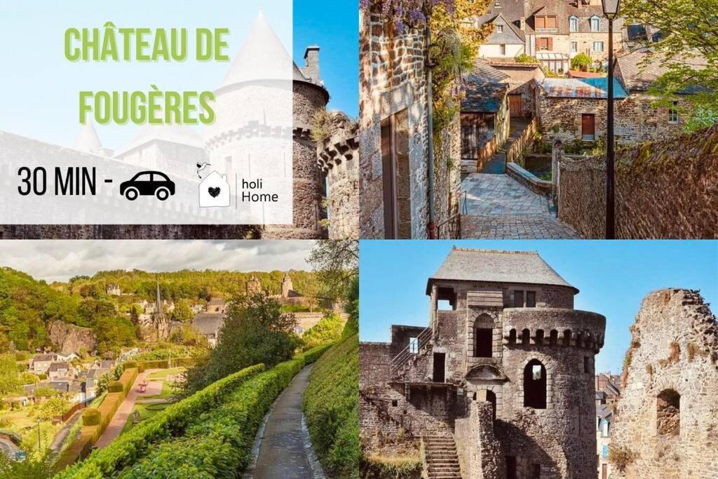 H3 Charmante Maison Sur La Vilaine Pres Du Chateau Vitré المظهر الخارجي الصورة